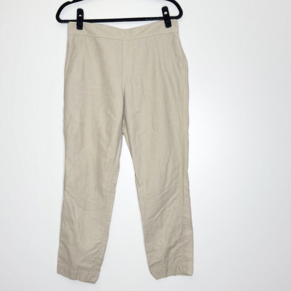 Vince Pull-On Cotton Cupro Straight Leg Pant Women's Size 8